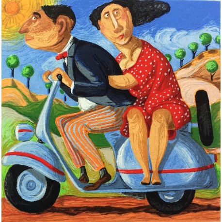 Pino Procopio –  Fuga in vespa