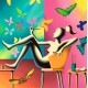 Mark Kostabi - Flight of fantasy