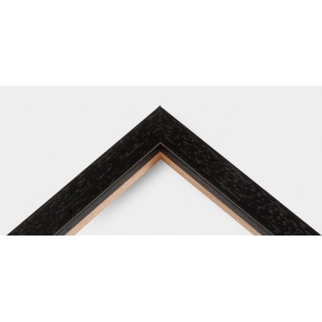 Cornice Black Basic Wood